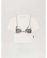 Palm Angels - Palm Bra Baby T-Shirt - Lyst