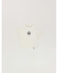 Palm Angels - Lions Herald Baby T-Shirt Off - Lyst
