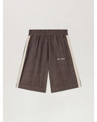 Palm Angels - Classic Logo Track Shorts - Lyst