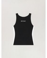 Palm Angels - Training Track Tank Top - Lyst