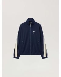 Palm Angels - Palm Tree Striped Track Jacket - Lyst