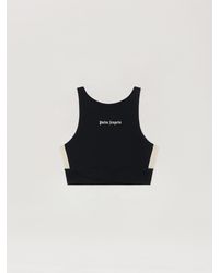 Palm Angels - Classic Logo Active Track Top - Lyst