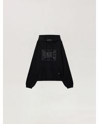 Palm Angels - Vintage Box Logo Loose Hoodie - Lyst