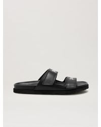 Palm Angels - Logo Leather Sandal - Lyst