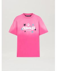 Palm Angels - Paradise Palm Tee - Lyst