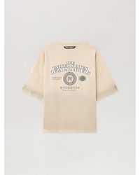 Palm Angels - Pa Dollar Loose T-Shirt Ivory - Lyst
