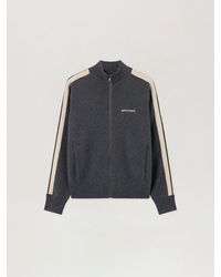 Palm Angels - Classic Logo Knit Track Jacket - Lyst