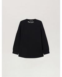 Palm Angels - Classic Logo Long-Sleeved Over T-Shirt - Lyst
