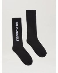 Palm Angels - Seasonal Logo Socks - Lyst