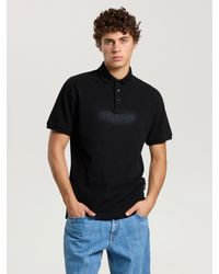 Palm Angels - Logo Spray Regular Polo Shirt - Lyst
