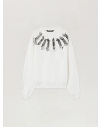 Palm Angels - Big Neck Logo Loose Sweatshirt - Lyst