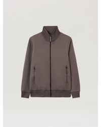 Palm Angels - Back Curved Logo Track Jacket Dark - Lyst