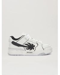 Palm Angels - Washed Venice Sneaker Uomo Bianco - Lyst