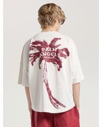 Palm Angels - Palm Drift Back Over T-Shirt Off - Lyst