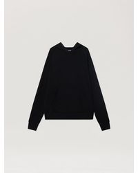 Palm Angels - Curved Logo Regular Knit Hoodie - Lyst