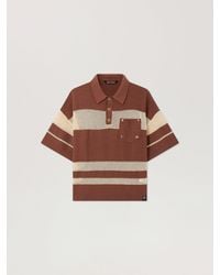 Palm Angels - Palm Type Loose Knit Polo - Lyst