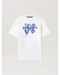 Palm Angels - Monogram Spray City T-Shirt New York - Lyst