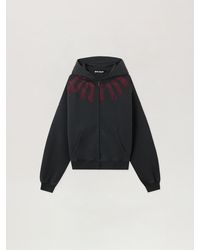 Palm Angels - Big Neck Logo Zip Hoodie - Lyst