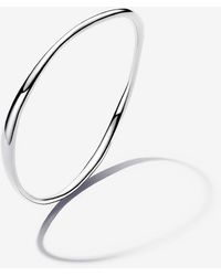 PANDORA - Organically Shaped Bangle - Lyst