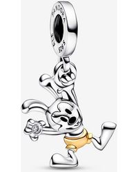 PANDORA - Disney 100th Anniversary Oswald Lab-grown Diamond Dangle Charm - Lyst