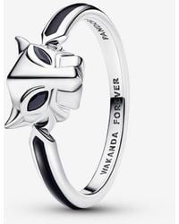 PANDORA - Marvel Panther Ring - Lyst