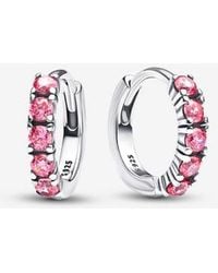 PANDORA - Huggie Earrings - Lyst