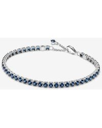 PANDORA - Sparkling Tennis Bracelet - Lyst