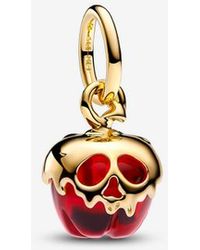 PANDORA - Disney Villains Evil Queen Apple Dangle Charm - Lyst