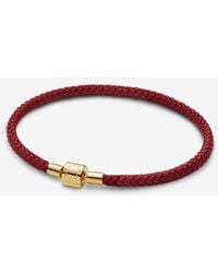 PANDORA - Shimmering Cord Bracelet - Lyst