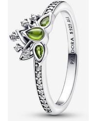 PANDORA - Disney Princess Tiana Tiara Ring - Lyst