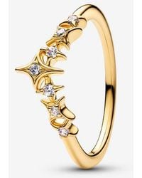 PANDORA - Tiara Stars Ring - Lyst