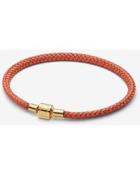PANDORA - Shimmering Cord Bracelet - Lyst