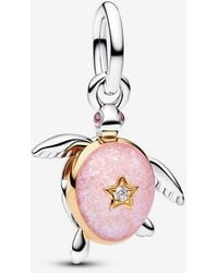 PANDORA - 2026 Sea Turtle Lab-Grown Diamond Dangle Charm - Lyst