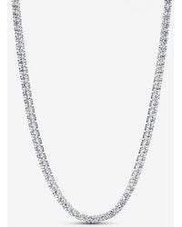 PANDORA - Tennis Choker Necklace - Lyst