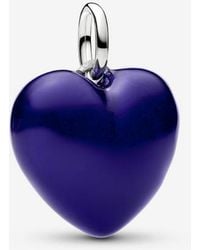 PANDORA - Puffy Heart Dangle Charm - Lyst