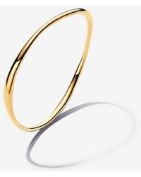 PANDORA - Organically Shaped Bangle - Lyst
