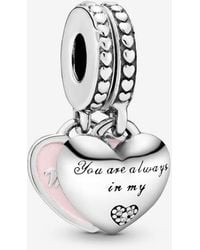 PANDORA - Protective Hamsa Hand Dangle Charm - Lyst