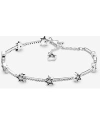 PANDORA - Celestial Stars Bracelet - Lyst