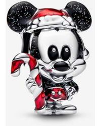 PANDORA - Disney Mickey Mouse Holiday Charm - Lyst