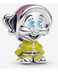 PANDORA - Disney Snow Dopey Charm - Lyst