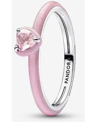 PANDORA - Chakra Heart Ring - Lyst