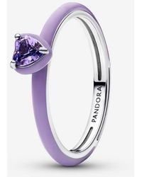 PANDORA - Chakra Heart Ring - Lyst