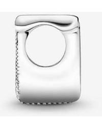 PANDORA - Letter T Alphabet Charm - Lyst