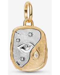 PANDORA - Eye Medallion Charm - Lyst