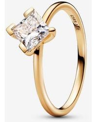 PANDORA - Nova 14K Lab-Grown Diamond Ring - Lyst