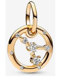 PANDORA - Cancer Zodiac Dangle Charm - Lyst