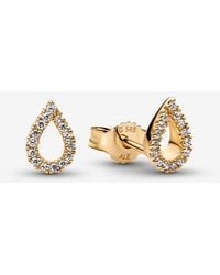 PANDORA - Infinite Lab-Grown Diamond Pavé Stud Earrings - Lyst