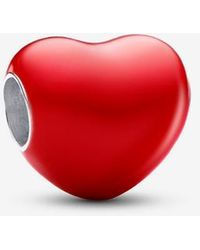 PANDORA - Colour-Changing Hidden Message Heart Charm - Lyst