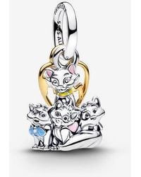 PANDORA - Disney Aristocats Duchess & Kittens Dangle Charm - Lyst