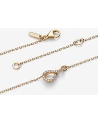 PANDORA - Infinite Lab-Grown Diamond Pavé Pendant Necklace - Lyst